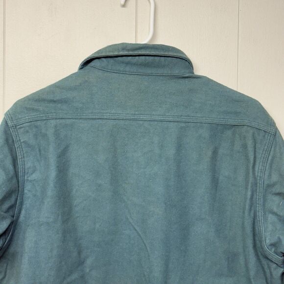 Vtg Carhartt Rugged Outdoor Wear Button Down Shirt Canvas Workwear Faded Men M - Picture 9 of 10